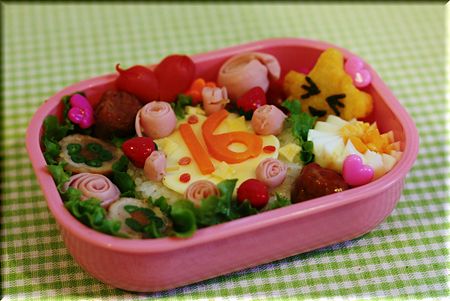 birthday cake 弁当