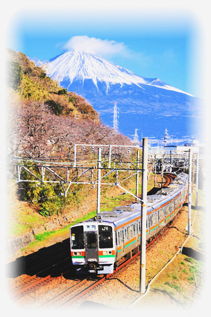 東海道本線 富士川－新蒲原 211系普通列車