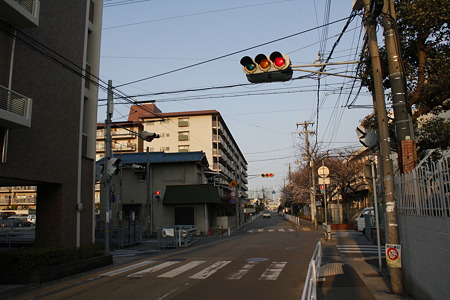 思い出深い交差点
