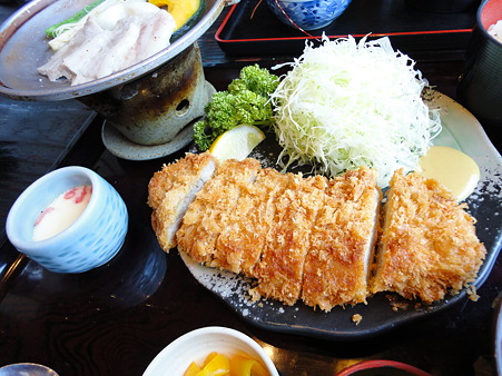 とんかつご膳！