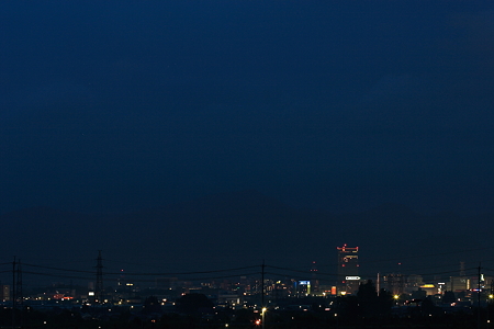 村木沢からの夜景