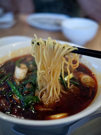 辛いラーメン