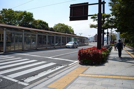 D-1 旧市民球場前サイクルポート (遠景)