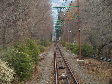 箱根登山ケーブルカーの車窓5