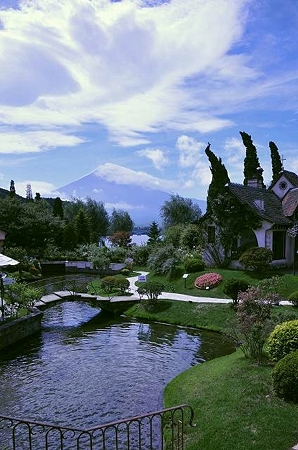 ガラスの森の富士山2