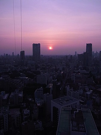 東京タワー夕焼け