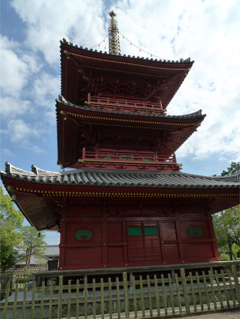 豊前国分寺(8)三重塔