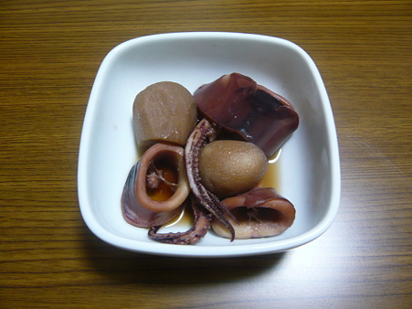 烏賊と里芋の煮物 009