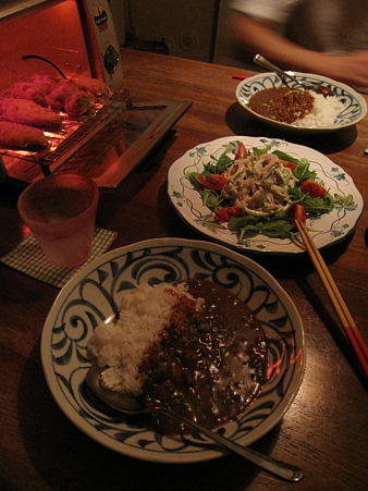 2011年9月28日の夕食
